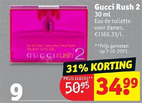 gucci rush kruidvat